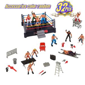 TEMU 레슬링 경기장 인형, 장면 모델, 그리고 레슬링 피규어