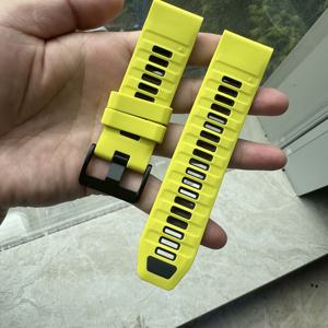 TEMU Quickfit 손목 밴드 스트랩 (22mm 및 26mm), 스포츠용 실리콘 재질, Garmin Fenix, Tactix 8, Epix Pro Gen 2 및 E 7X, 7, 6, 6X, 5, 5X Plus, Enduro 3 Instinct 2X 등 다양한 모델과 호환 가능