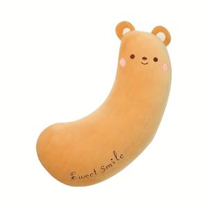 TEMU 보라색, 갈색, 흰색, 노란색의 차량용 안전벨트 어깨 패드 - 대형 사이즈, 긴 길이, 폴리에스터 소재, 귀여운 동물 디자인, 편안하고 스타일리시함, 젊은 사람들의 차량에 적합.