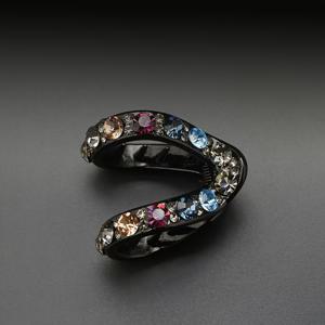 TEMU 하이엔드 반머리 스타일링 헤어 클립 2개 세트. 고급스러운 포니테일을 안전하게 고정하는 필수템.