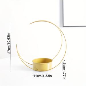 TEMU 1개 주철 꽃 바구니, 하트 모양 금속 식물 스탠드, 실내 및 실외 탁상 식물에 적합, 홈 데코 액세서리.|화분받침대