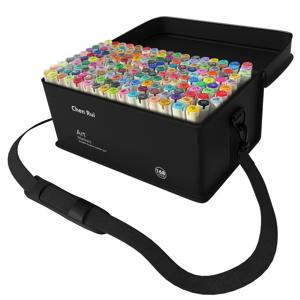 TEMU 미술 용품 168/120/80/60/48색, 생생한 색상, 부드러운 필기 및 페인팅, 졸업 선물, 성인 학생용 스케치 및 일러스트레이션, 흰색 펜 바벨, 칼 팁 및 가는 부드러운 팁. 완벽한 크리스마스 및 새해 선물.