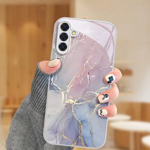 TEMU 폰 케이스: MaTempered Glass 갤럭시 A04 A04S A05 A05S A06 A13 A14 A15 A16 A22 A23 A24 A25 A26 A32 A33 A34 A35 A36 A52 A52S A53 A54 A55 A56 S21 S23 S24 FE S22 S25 Plus Ultra 클리어, 미러 마감, 정교한 - O30460