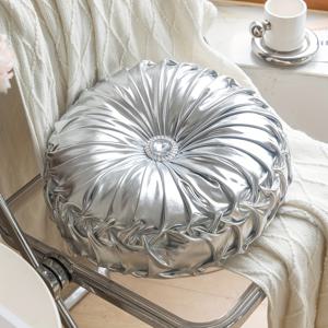 TEMU 1개 장식 쿠션 호박 베개 단색 편안한 다기능 원형 소파 베개, 낮잠, 다다미 원형 쿠션, 창문 좌석 베개