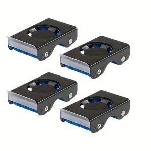 TEMU 4개의 금속 가구 이동 장치와 8개의 바퀴가 있는 가구 슬라이더 - 750 Lbs 하중 용량의 헤비 듀티 가구 리프트 이동 도구 세트, 캐비닛 피아노 가전제품 소파 이동을 위한 간편한 슬라이더 롤러 돌리