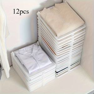 TEMU 클래식 스타일 플라스틱 침대 아래 보관 옷 정리함 - 직사각형, 방수 다목적 접이식 세탁 스택 분리기, 티셔츠, 슈트 및 옷장 정리용, 침대 아래 보관 - 방수 플라스틱 침대 아래 트레이 - 옷 정리 마법 도구 - 침대 옆 공간 소리나는가? 클래식 플라스틱 보관 트레이 - 티셔츠 셔츠 정리, 침대 아래 보관