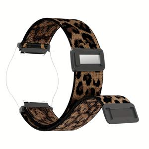 TEMU 1개 갈색 프린트 컬러 탄력 있는 통기성 스포츠 자석 스트랩, 애플 워치 울트라2/S11/S10/S9/S8/S7/6/5/4/3/2 호환 및 8/7/6/5/4프로 HW GT4/5/6PRO 호환 밴드 42mm/46mm, 18mm/20mm/22mm