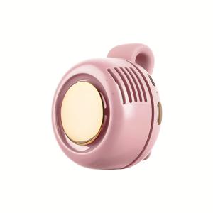 TEMU 휴대용 전기 선풍기, 조절 가능한 속도, 3단 속도, 조용한 작동, 최대 편안성을 위한 회전형 디자인, USB 충전식 리튬 배터리 - 이상적인 여름 야외 필수품, 휴대용 선풍기