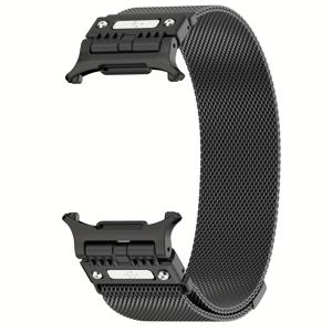 TEMU 삼성 8용 40mm/44mm 클래식 46mm & 울트라 47mm(2024-2025) 럭셔리 메탈 마그네틱 클로저 밴드 - 여름 메카 스타일 밀라노 루프 퀵 릴리스, 궁극의 편안함과 내구성|스마트워치