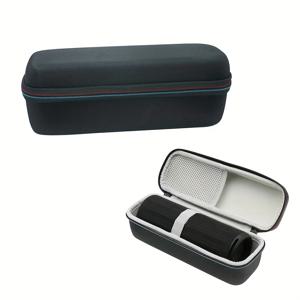 TEMU 소니 ULT FIELD 1 휴대용 무선 스피커 보관 케이스 - 내부 구획 및 메쉬 포켓이 있는 블랙 하드 쉘 충격 방지 먼지방지 보호 박스, 오디오 액세서리 정리함, 튼튼한 손잡이