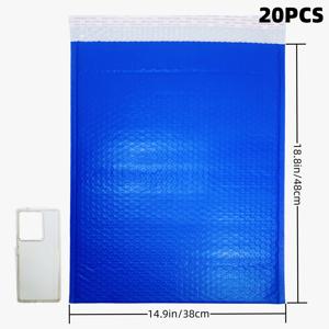 TEMU 다양한 크기의 두꺼운 버블 우편 - 배송, 포장 및 우편에 적합한 내구성이 뛰어난 폴리에틸렌 패딩 우편 - 비즈니스, 선물 및 공예에 이상적 - XX (XX은 패키지 수를 나타냅니다) 팩