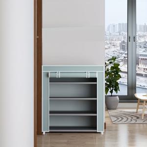 TEMU 진공화된 신발장, 신발장과 분리 가능한 비직물 진공 커버가 있는 독립적인 조립, 가정 및 소매용으로 공간을 절약하는 신발 정리함