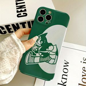 TEMU FL 스쿨 리틀 보이 폰 케이스, 아이폰 17 프로 맥스/17 프로/17 에어/17/16e/16/15/14/13/12/11/8/7/6/5/프로/프로 맥스/플러스/미니/X/XS/XR/XS 맥스 호환. 충격 방지 하드 쉘 보호 커버 - 남녀 모두에게 완벽한 선물