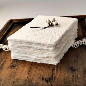 TEMU 데클 엣지 종이 카드 25매, 빈 수제 종이, 4×6인치/10×15cm, 저널, 책갈피, 사진 소품, 스티커 메모, 인사 카드용 수제 찢은 종이, 결혼식, 파티, 생일에 적합