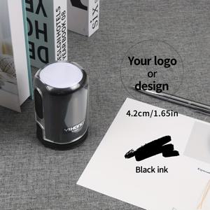 TEMU 맞춤형 커플 사진 스탬프, GT 블랙 쉘 라이프 포토, 맞춤 핸드페인팅 이미지 스탬프, 개인화된 플라스틱 왁스 스탬프