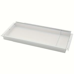 TEMU 1pc 금속 확장 가능한 양념 선반 - 캐비닛 및 싱크 아래에 조절 가능한 단일 층 보관 정리기, 파우더 코팅 마감, 주방 정리, 주방 정리 및 보관을 위한 이상적인 제품