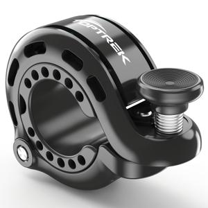 TEMU 2025 신형 자전거 벨, 최대 110dB 선명한 울림, 초경량 크롬 니켈 알루미늄 합금 업그레이드 소재, 방청 내구성, 투명 컬러 옵션, 자전거·전기자전거·스쿠터용, 가족과 친구를 위한 선물