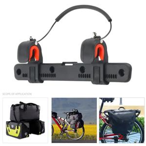 TEMU 헤비듀티 자전거 파니어 버클 키트 - 조절 가능한 나일론 스트랩과 퀵 릴리즈, 투어링/시티 바이크 및 가방용 유니버설 랙 마운트