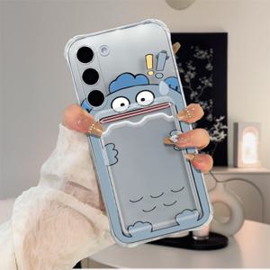 TEMU 휴대폰 케이스 - 세련되고 고급스러운 디자인으로, 가볍고 편리합니다. 카드 및 사진을 위한 창의적인 수납 공간이 특징이며, 종합적인 보호 기능을 제공합니다. 삼성 갤럭시 A 시리즈 모델 12, 13, 14, 22, 23, 24, 32, 33, 42, 51과 호환됩니다.