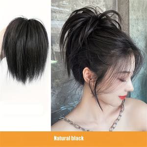 TEMU 업그레이드된 프로틴 필라멘트 워터폴 하프업 포니테일 가발 - 긴 머리, 걸리한 라이트웨이트 하이 번 클립과 스프레이 치킨 네스트, 빠른 헤어스타일링, 우아한 디자인, 자연스러운 느낌, 실키 질감, 뷰티 애호가와 패션 러버를 위한 여성용