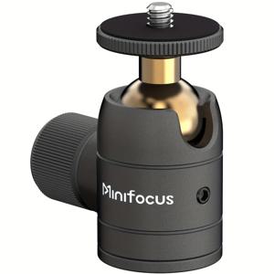 TEMU MINIFOCUS 컴팩트 미니 볼 헤드 팬오라믹 트리포드 - 1/4