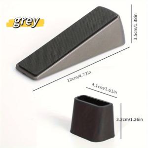 TEMU 튼튼한 메탈 도어스톱과 수납 상자가 특징이며, 튼튼한 도어 웨지로 제작된 이 도어스톱은 PC 플라스틱으로 만들어졌으며, 모든 문과 모든 종류의 바닥재에 적합합니다.