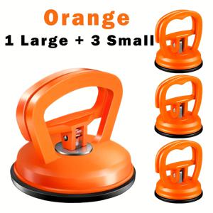 TEMU 4pcs ABS 소재 덴트 수리 키트, 자동차 덴트 풀러, 흡착 컵 차체 도구, 강력한 덴트 제거기 (차량 및 타일용), 다기능 덴트 복원 세트