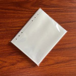 TEMU 20개 투명 PP 플라스틱 바인더 리필 페이지 - 6링 내구성 있는 주최자 시트, 보석, 사진, 명함, 데이터 저장용 - 사무실, 학교, 공예 용품, 명함 홀더, 문서 정리용 클리어 아카이벌-세이프 슬리브, 심플한 디자인, 고품질 재료, 디자인, 아카이벌-세이프 소재, 가정 정리용|포카바인더