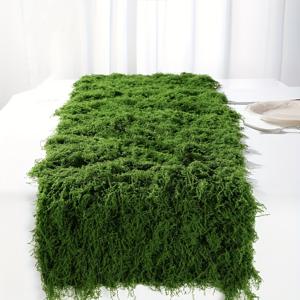 TEMU 대형 인조 이끼 꽃, 크기: 100X200Cm/39.37X78.74인치. 실내외 조경, 정원 장식에 적합하며 간편하게 절단 가능.