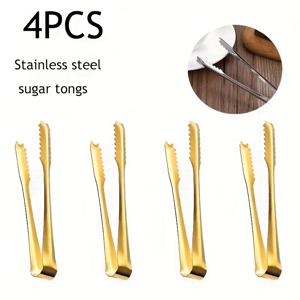 TEMU 4/6/12개 - 황금 스테인레스 스틸 미니 서빙 턱, 아이스 큐브 턱, 설탕 턱, 아이스 버킷/바/커피/디저트/티 파티/어머니의 날/결혼식/생일/집들이/파티에 완벽합니다