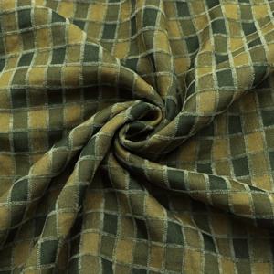 TEMU 생동감 넘치는 체크 자카드 직물 - 멀티컬러 프린지 테이블보, 커튼 & DIY 공예 소재, 지갑, 파티 장식용 내구성 있는 체크 패턴 - 체크 텍스처 (단순 무늬 아님) 제작 소재 & 장식 프로젝트, DIY 지갑 만들기