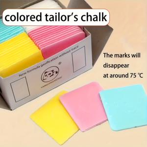 TEMU 옷감 제작 시 재봉 포인트 마킹용으로 사용되는, 고온 다림질로 사라지는 투명 마킹 파우더