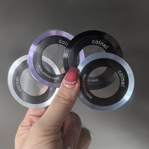 TEMU (3/6개) 2025 신형 자석 금속 링 - 호환 스티커가 포함된 범용 자석 변환 키트. 무선 충전용 폰 스탠드 액세서리, 아이폰, 갤럭시 및 모든 표준 케이스 휴대폰 호환