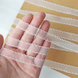 TEMU 5야드 총량 - 우아한 스캘럽 엣지 레이스 트림 - 소프트 폴리에스터 웨빙, 재봉틀용, 크래프팅, 결혼식, 생일, 홈 데코 - 섬세한 꽃무늬 패턴 - 초보자와 전문가 모두에게 적합한 내구성 있는 레이스재료, 수제작 액세서리