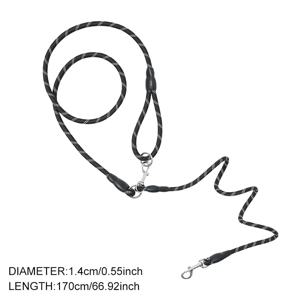 TEMU 반사 개 목줄 - 하이킹, 걷기 및 러닝을 위한 핸즈프리 자유 - 충격 흡수 기능의 완전히 조절 가능한 크로스바디 번지 리쉬 - 당신과 당신의 작은 또는 큰 강아지를 위한 편안함