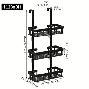 TEMU 1개 보관 선반, 양념 선반, 욕실 주방 보관 선반, 화장품 선반, 문걸이 선반, 정리 선반, 행거, 수건 걸이, 샤워 캐디