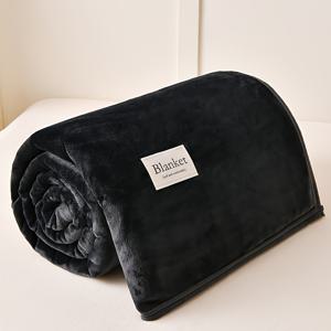 TEMU 단색 플란넬 담요, 심플하고 포근한 던지기, 작은 담요, 소파 담요, 낮잠 담요, 에어컨 담요, 모든 계절에 적합, 가정용, 야외 여행, 침실, 호텔 객실, RV 등|쇼파|이불|소파