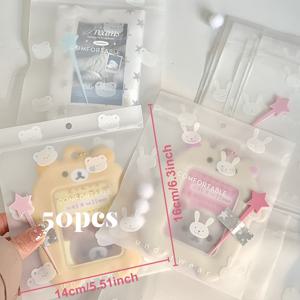 TEMU 귀여운 고가의 만화 곰 고양이 매트 가방 스타일 카드 포장 선물 가방 지원 선물, 주변 보관, 투표, 교환 문화 및 창의적인 스티커, 포스카드, 펜 친구 교환 편지, 사진, 보호 카드 디스플레이 배경 소형 물체 선물 포장 가방 사무실 선물, 수공 홈 사용 분류 보관 범용