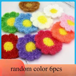 TEMU 한국 스타일 손으로 묶은 설거지 세트 3종 | 유리 섬유 기름 방지 청소 트레이, 냄비와 프라이팬용 스크래치 방지 천, 빠른 건조 선물용