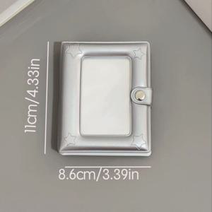 TEMU 포토카드 홀더 북, 3인치 미니 포토 카드 바인더 40포켓 스타 추적 사진 컬렉션용 K팝 포토카드 정리함|포카바인더