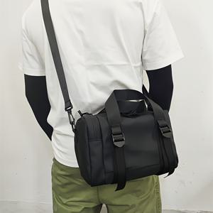 TEMU 남성용 크로스바디 백, 싱글 숄더백, 캐주얼 백팩, 여행용 토트백.|슬링백