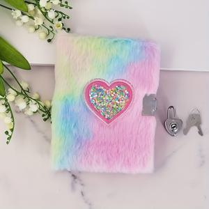 TEMU 1개 컬러풀 타이다이 커버 다이어리 (자물쇠 및 열쇠 포함), 노트북, 저널, 오피스 용품, 할로윈, 크리스마스, 발렌타인데이, 생일 선물, 새해, 추수감사절