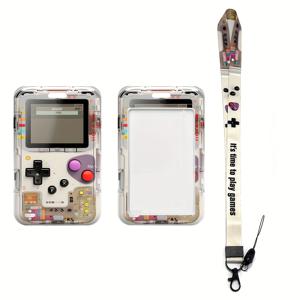 TEMU 게임 타임 ID 배지 홀더 랜야드 및 증명서 클립, 버스 카드 보호기 포함