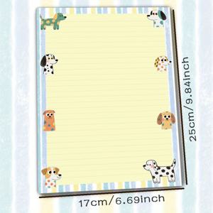 TEMU 1개 30장 판다 소형 B5 편지용 종이 스티커 노트, 기도 책, 노트패드, 단면 인쇄, 찢어내기, 비스킷, 일기, 메모, 사무실, 캐주얼, 선물, 메시지, 손글씨, 잡지, 학생용, 17*25cm/6.69*9.84인치