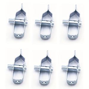 TEMU 6개 세트 와이어 텐셔너, 내구성 강한 금속 와이어 텐셔너 - 조절 가능한 케이블 & 펜스 풀러 도구, 와이어 조임기, 금속 와이어 정리기 및 조임기, 포도 트렐리스, 온실, 과수원용, 소형, 용접 불필요