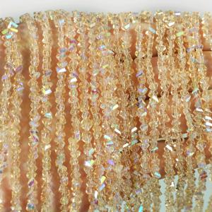 TEMU 약 260개 4mm 은색 샴페인 고광택 삼각 비즈, 고품질 삼각형 구멍 뚫린 유리 루스 비즈 장식용, 수제 팔찌, 목걸이, 귀걸이, 헤어 장식, 신발 장식, 의류 제작에 적합