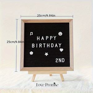TEMU 이것은 10인치 펠트 레터 보드 세트로, 메모 및 메시지를 위해 설계되었으며, 홈 , 생일, 어버이날, 부활절 축하 행사, 결혼식, 발렌타인데이, 새해에 완벽하며 벽면 및 탁상 디스플레이 모두에 사용할 수 있습니다. 삼각대는 N