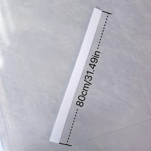 TEMU 초장형 31.5인치 램프 패드 - 헤비듀티 미끄럼방지 스위퍼 로봇, 전기 자전거용 도어스틸 매트 - 가정/사무실/상업용 - 회색/검정/ 옐로우/화이트 색상 제공 - 로봇 청소기 및 이동 보조 장치 호환 가능, 리브 텍스처 그립, 내구성 있는 실내 매트, 홈 액세서리|실내자전거|자전거|전기자전거