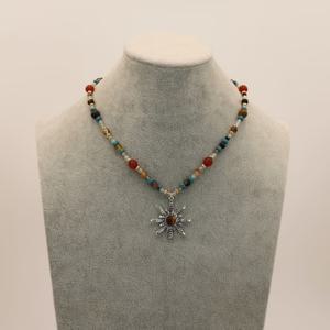 TEMU 이 스타일리시한 여성용 펜던트 목걸이는 레트로 디자인과 인조 타이거 아이즈 레진으로, 캐주얼 룩에 완벽하며 패션을 사랑하는 여성을 위한 이상적인 선물입니다!