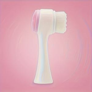 TEMU 이 듀얼 이펙트 페이셜 클렌징 브러쉬는 부드럽게 각질 제거를 하면서 마사지 경험을 제공합니다. 이 이중면의 부드러운 브러쉬 디자인은 모든 피부 타입에 적합하며, 향료 성분이 없습니다.